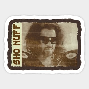 Brown Filter ShoNuff Sticker